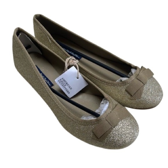❤️ AMERICAN EAGLE OUTFITTERS Glitter Kick Slippers Size 7 - Picture 1 of 7